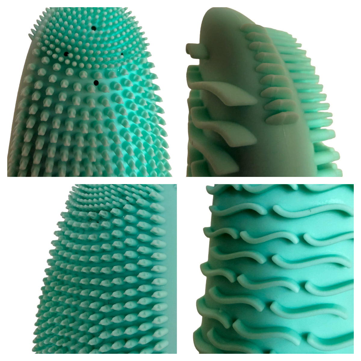 BHERVS Hydrating Foaming Facial Cleanser / Deep Clean & Moisture Mousse with Silicone Massager Brush